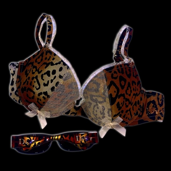 Dior Vintage John Galliano Tulle leopard Gambler Runway Collection Matching Set - Picture 3 of 17